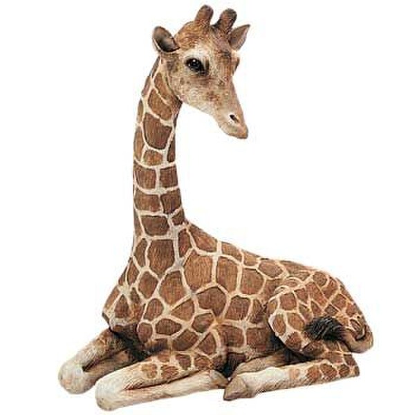 Giraffe Wildlife Figurine Sandicast